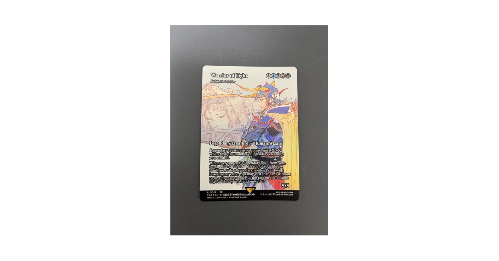 光の戦士 foil 日本語版　継承史　MTG FF a*i様 FF MTG 継承史 光の戦士 foil 日本語版 1枚 - メルカリ